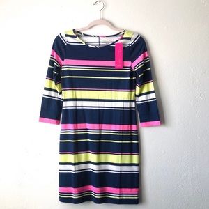 nwt lilly pulitzer striped marlowe dress size xxs